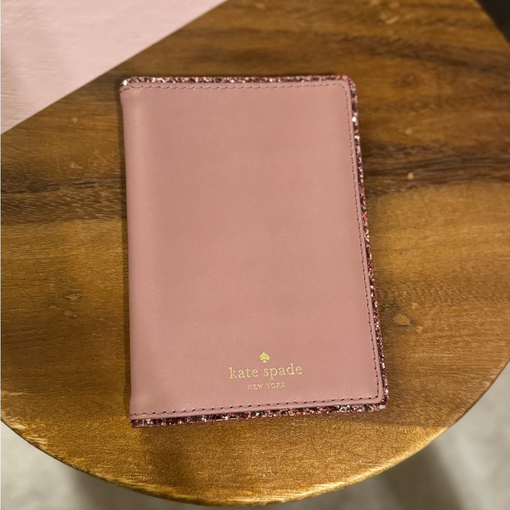 Kate Spade Blush Pink Passport Cover